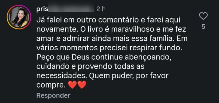priscila.vanessa2_: O livro é maravilhoso. Em vários
      momentos precisei respirar fundo.
